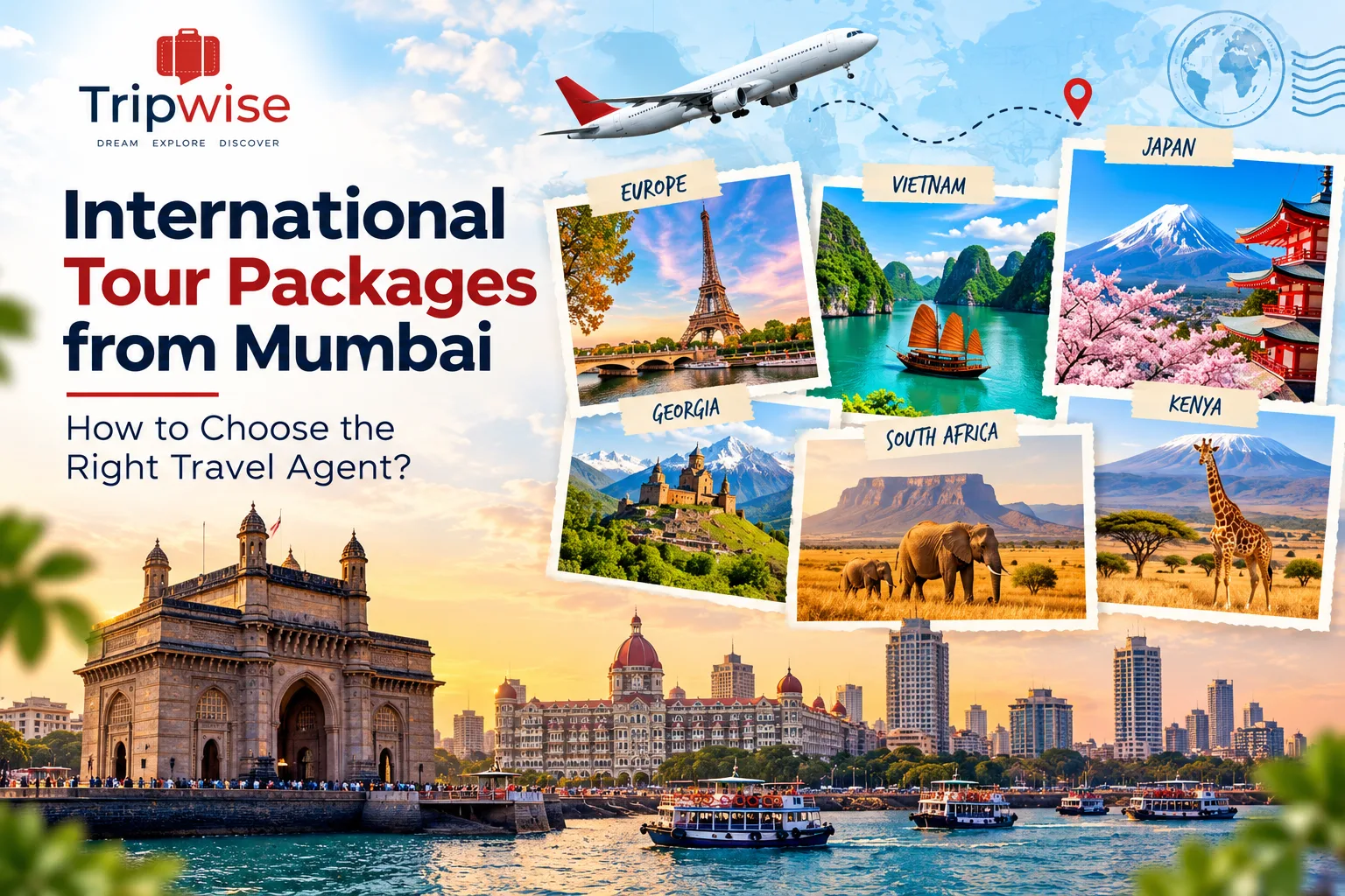 International Tour Packages from Mumbai: How to Choose the Right Travel Agent?